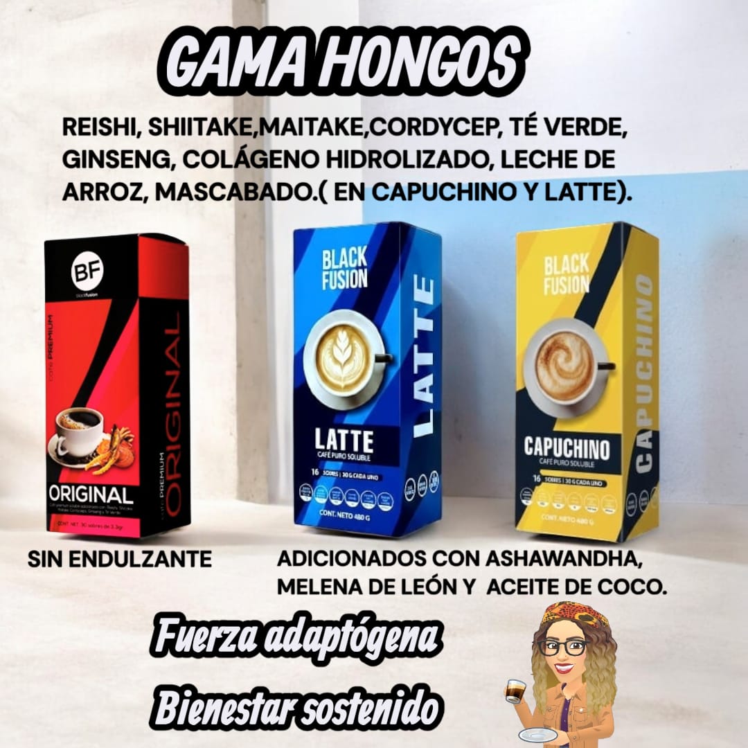 Café con hongos funcionales para mejorar su salud integral